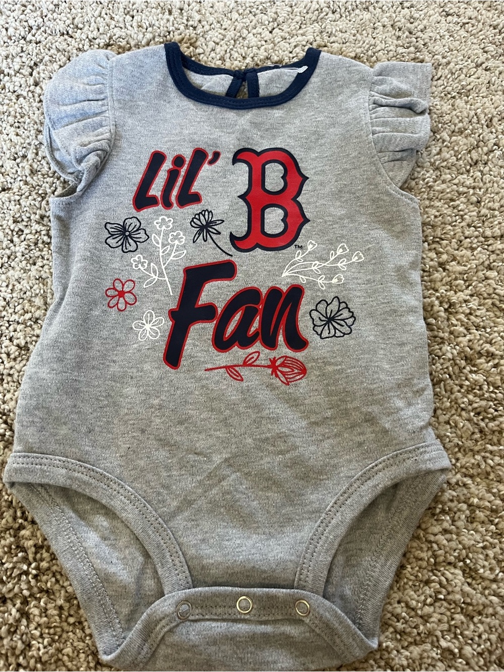 Boston Red Sox onesie